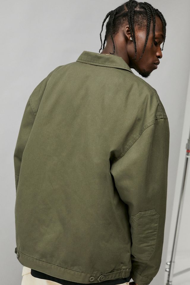 Dickies Green Urban Utility Twill Jacket | Urban Outfitters UK