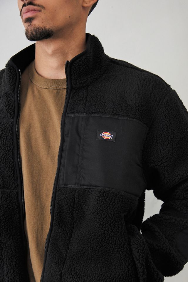 Dickies Black Chute Sherpa Fleece  #1