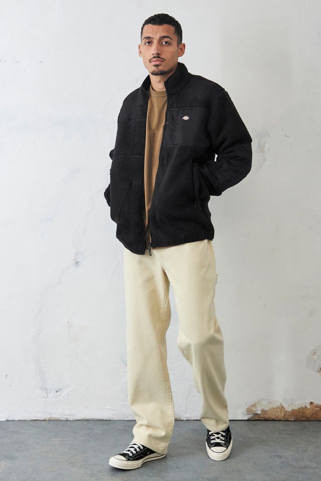 Dickies Black Chute Sherpa Fleece  #3