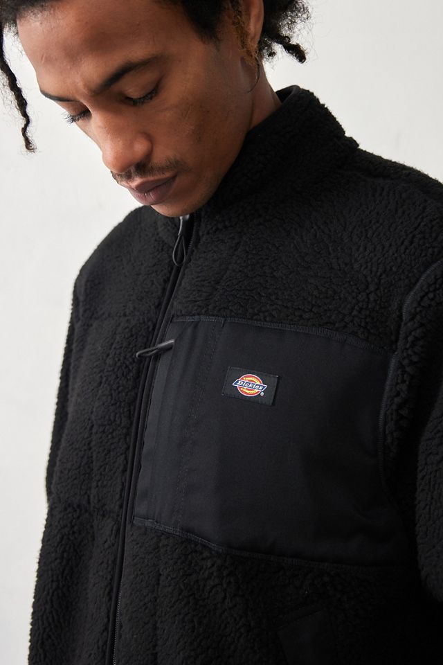 Dickies Forro polar Sherpa negro exclusivo de UO #1