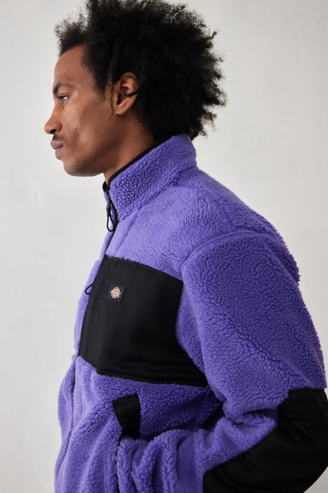 Dickies - Polaire en sherpa bleu corse, exclusivité UO #2