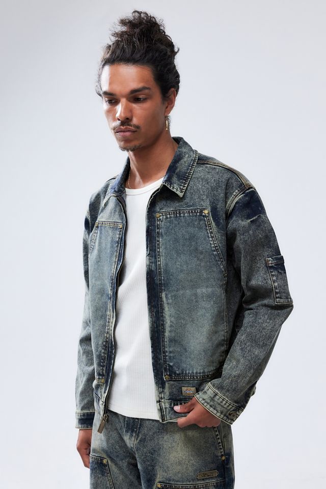 Dickies Washed Denim Eisenhower Jacket | Urban Outfitters UK