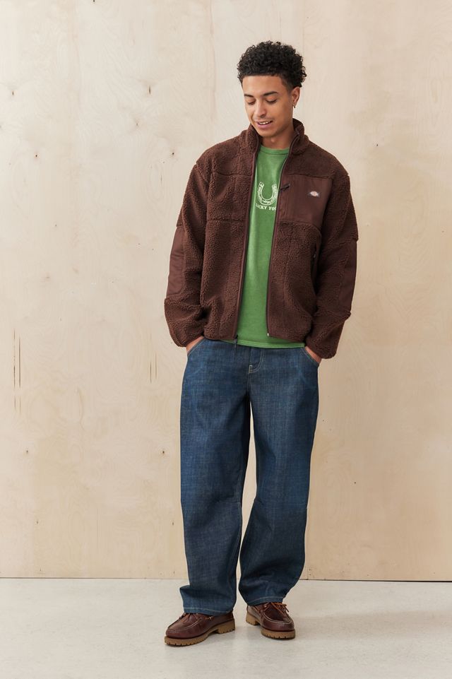 Giacca Sherpa Marrone Dickies UO Esclusiva #2