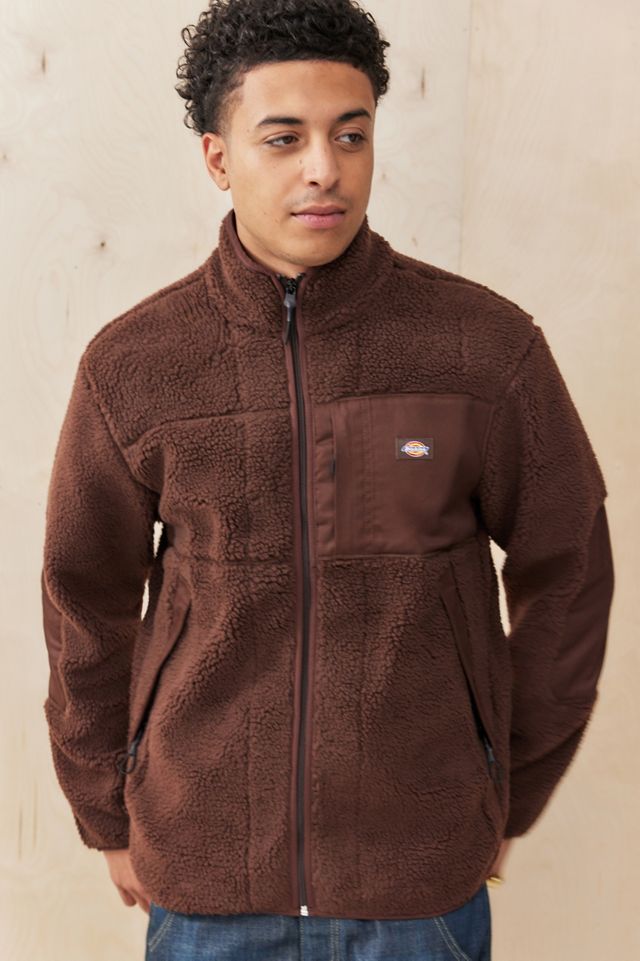 Giacca Sherpa Marrone Dickies UO Esclusiva #3