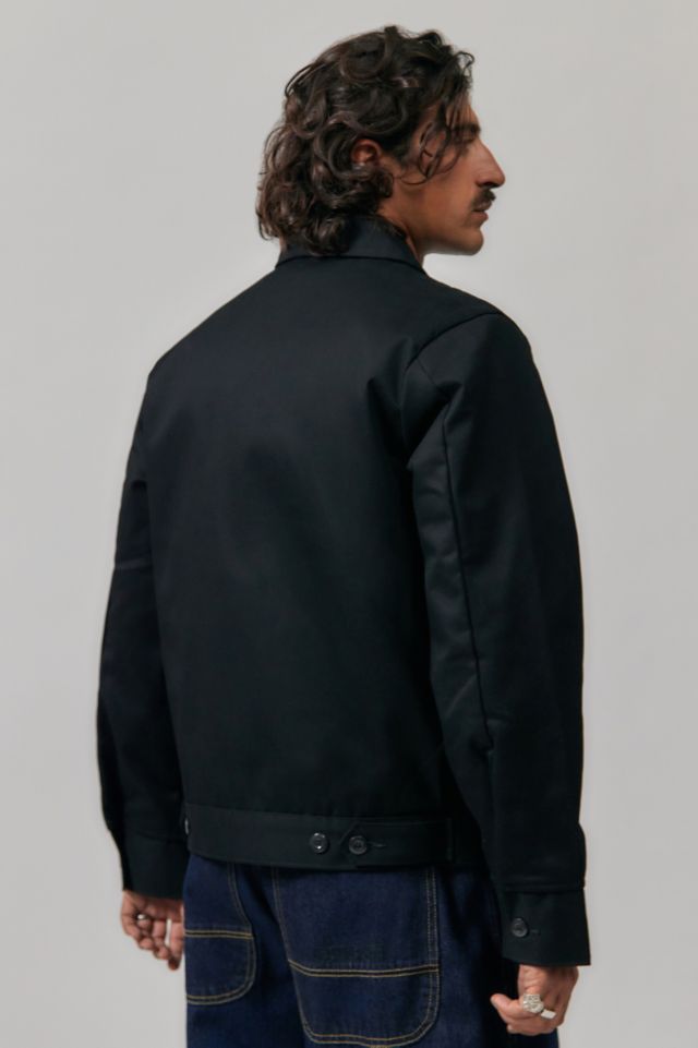 Dickies Eisenhower Black Lined Jacket | Urban Outfitters UK