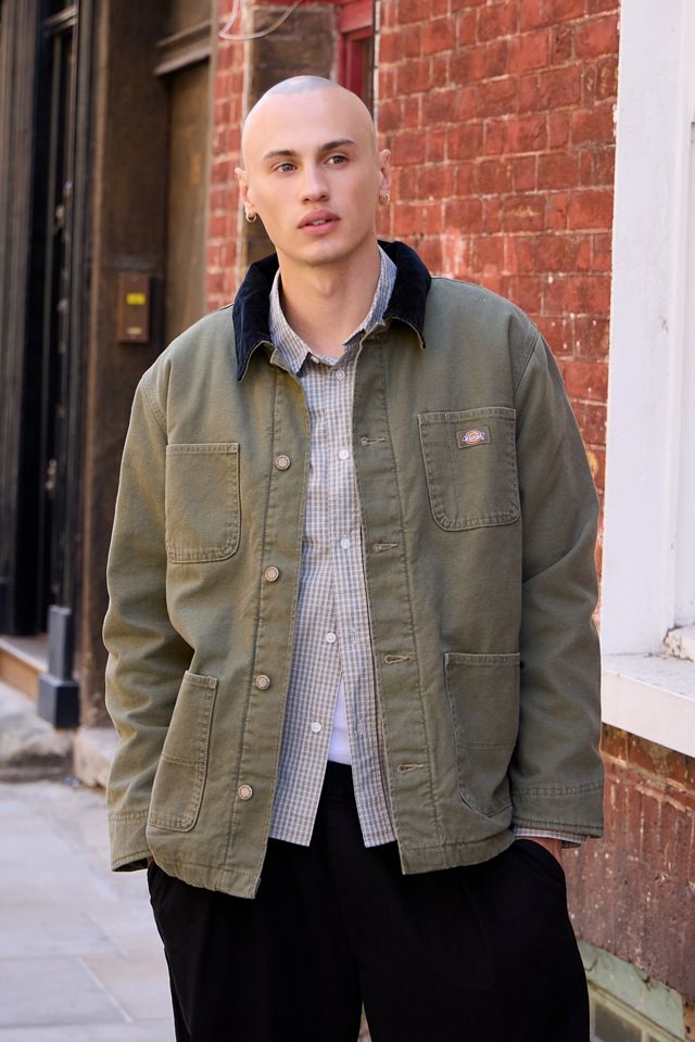 Giacca da lavoro foderata verde Dickies #2