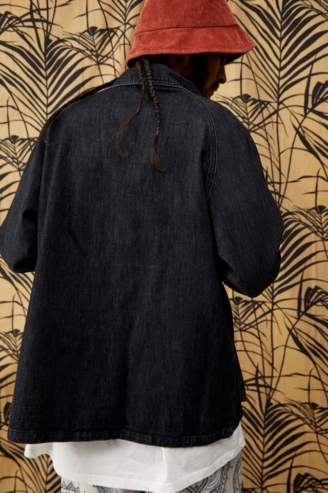 I AND ME UO Exclusive Organic & Recycled Cotton Black Chore Jacket #1