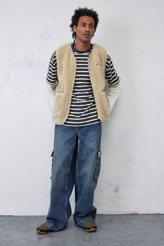 BDG - Gilet en borg grège #1