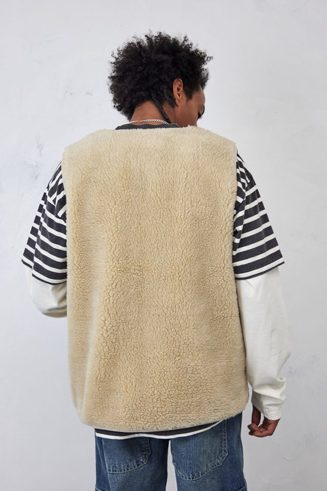 BDG - Gilet en borg grège #2