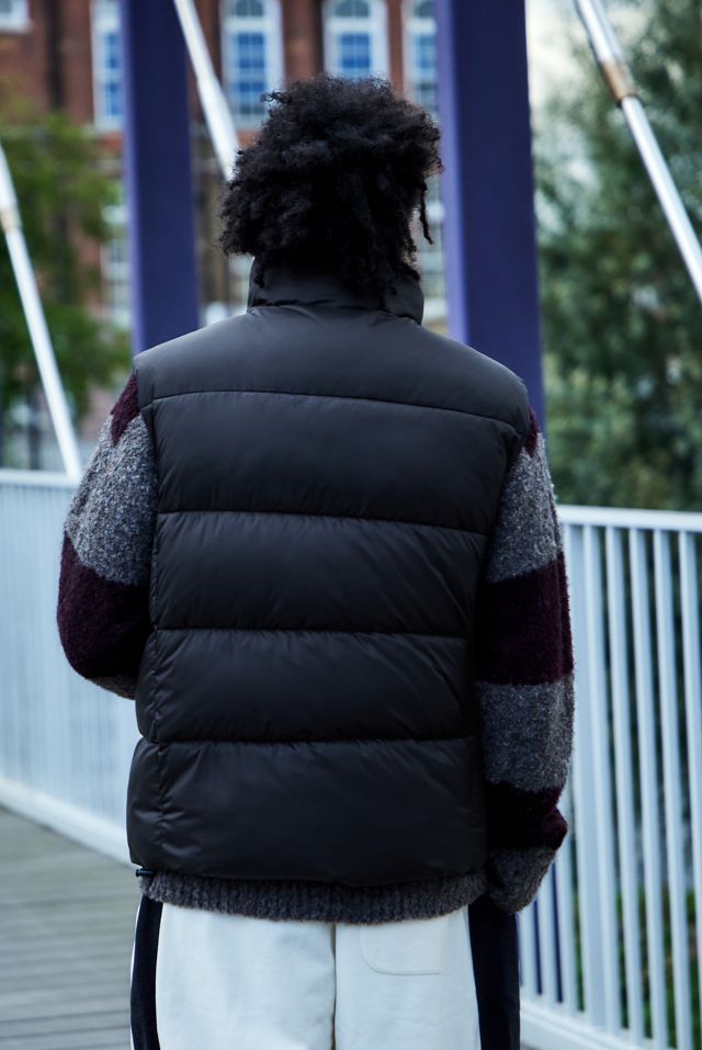 iets frans... Gilet in nylon nero Ripstop #2