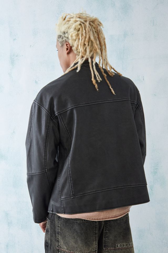 BDG - Blouson de motard en similicuir #4