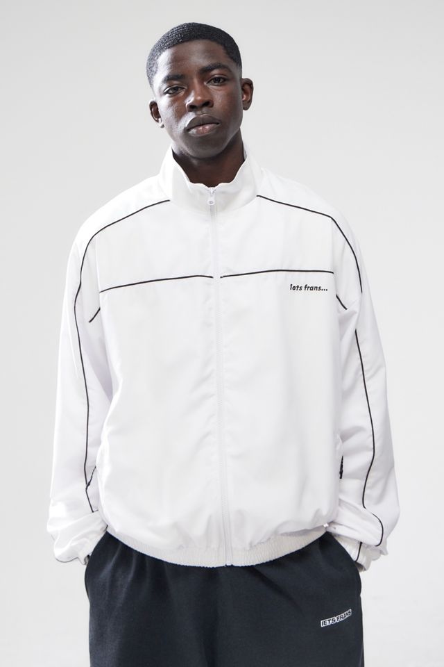 iets frans... White Finn Microfibre Track Jacket | Urban Outfitters UK