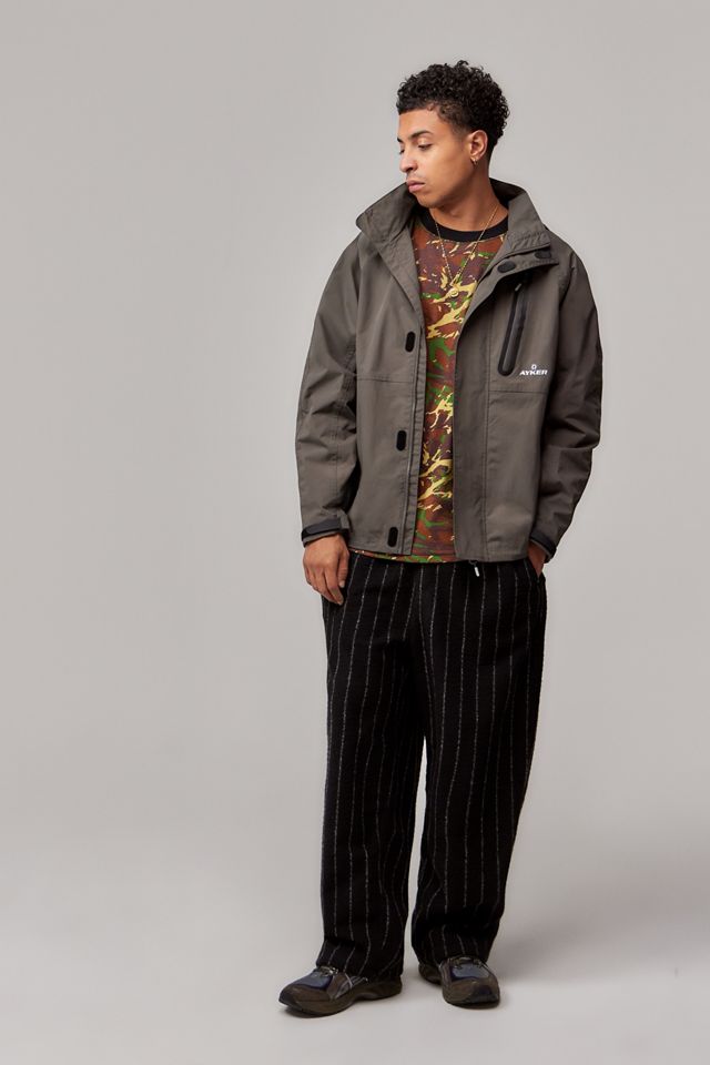 Giacca Tecnica Ayker Taupe con Zip Obliqua #1