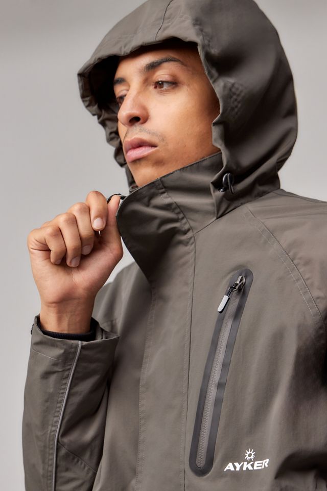 Giacca Tecnica Ayker Taupe con Zip Obliqua #2