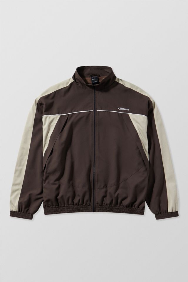 iets frans... Brown Mesh Track Jacket #5