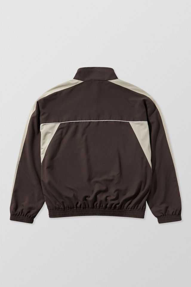 iets frans... Brown Mesh Track Jacket #7