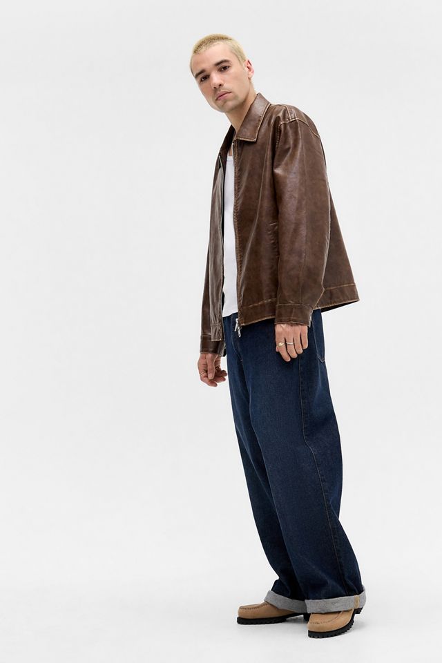 BDG Nicolai Brown Faux Leather Jacket #2
