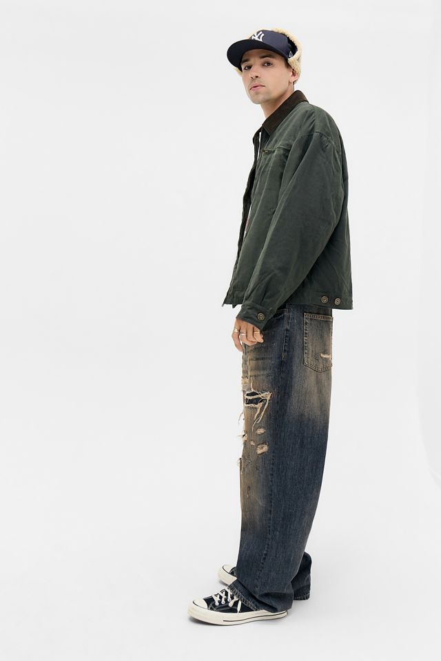 BDG Green Alba Waxed Worker Jacket
 #2