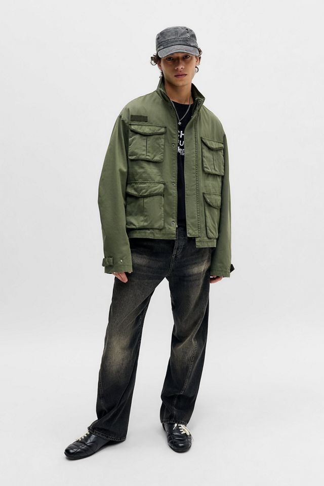 Veste de terrain courte olive BDG #1