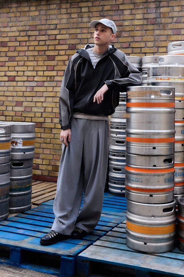 iets frans... Veste Anorak Miller Noire et Grise #1