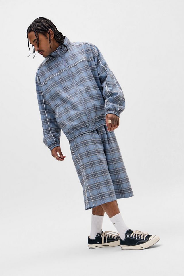 iets frans... Sacha Reversible Check Track Jacket #4