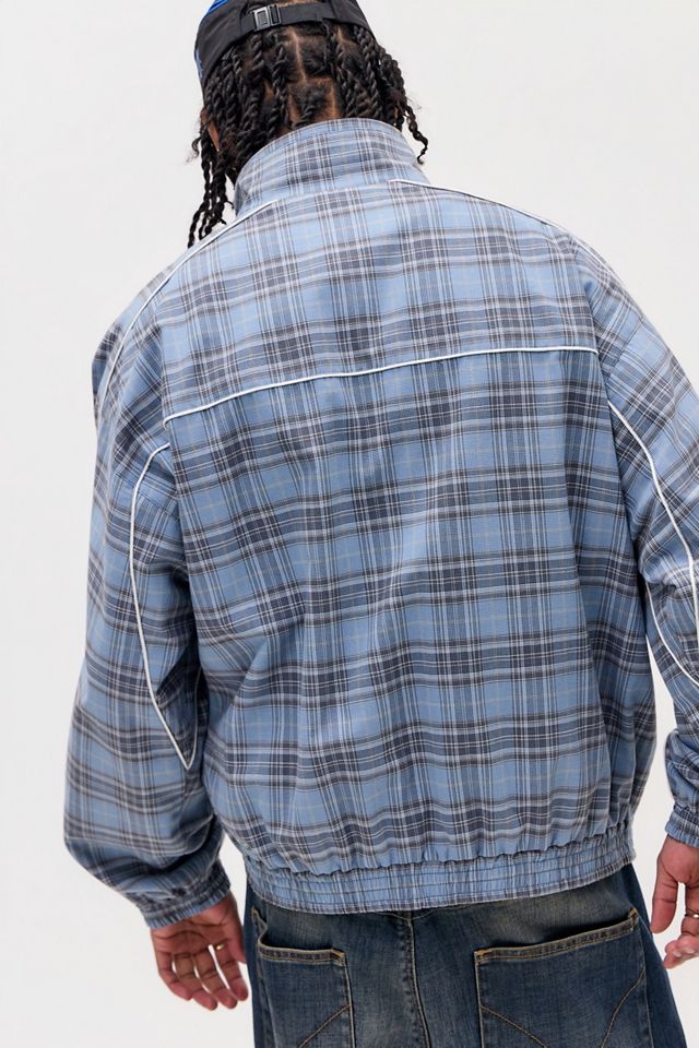 iets frans... Sacha Reversible Check Track Jacket #5