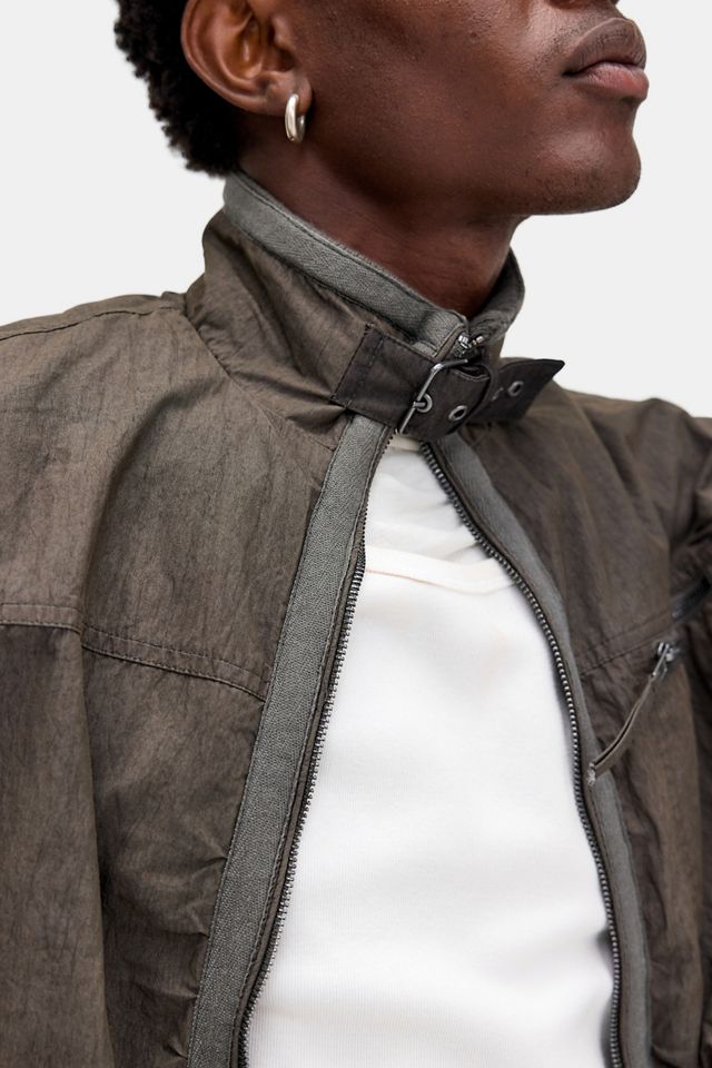 Chaqueta de Nylon con Cuello Embudo y Hebilla Archivis #6