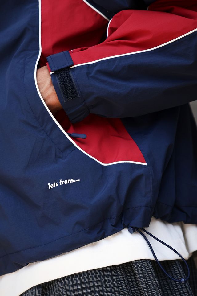 Chaqueta de Chándal Sidewinder Azul Marino y Roja de iets frans... #3