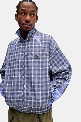 iets frans... Veste de survêtement réversible en nylon à carreaux Cody
