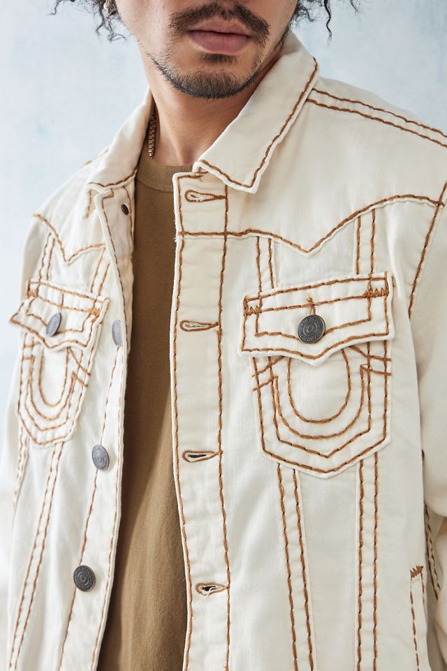 Giacca Jimmy in denim lavato True Religion #3