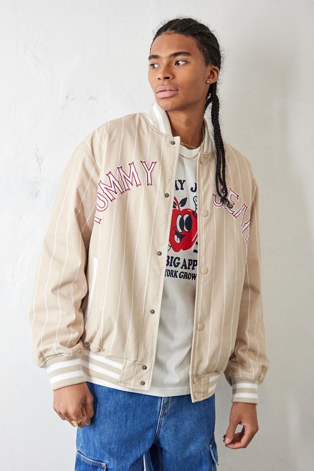 Tommy Hilfiger - Bomber beige à fines rayures #2