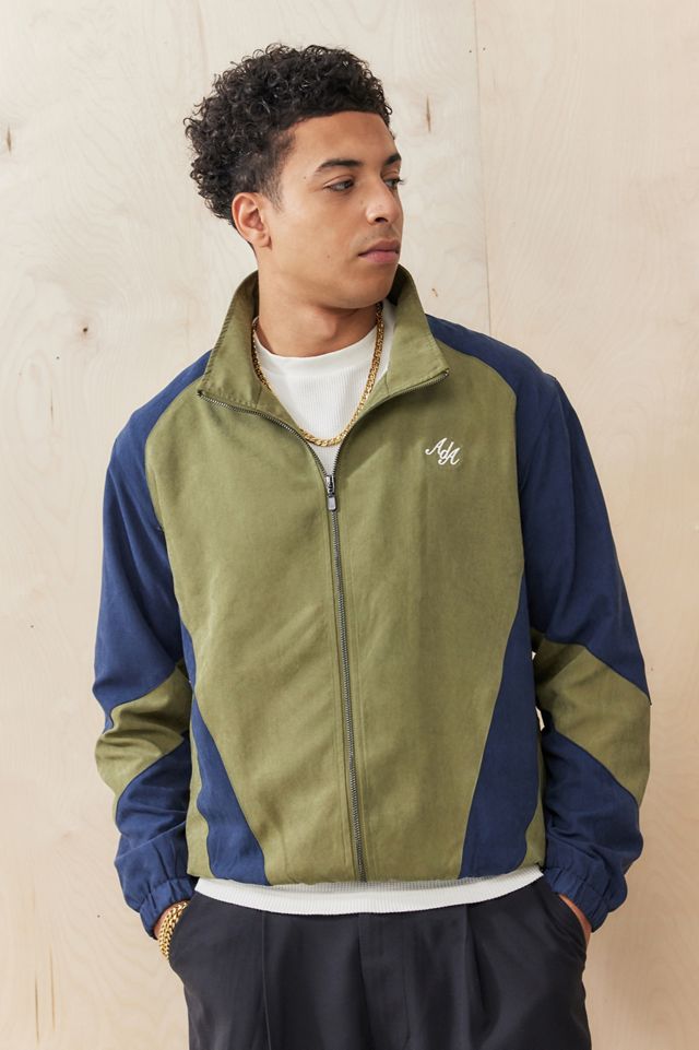 Alma De Ace Green Alora Track Jacket | Urban Outfitters UK