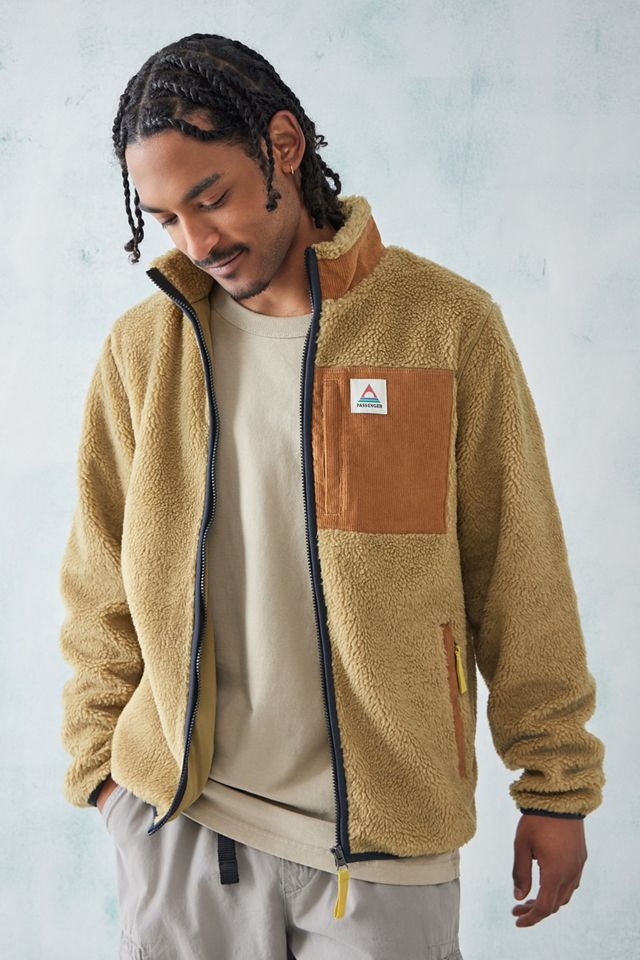 Passenger Brown Trekker Sherpa Fleece