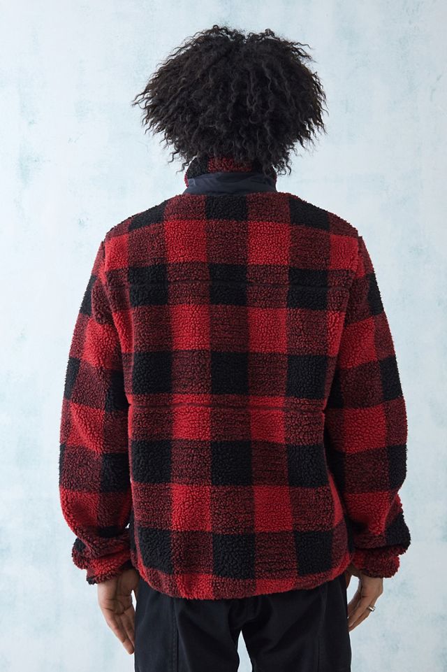 Pile Penfield Red Check Mattawa con zip #3