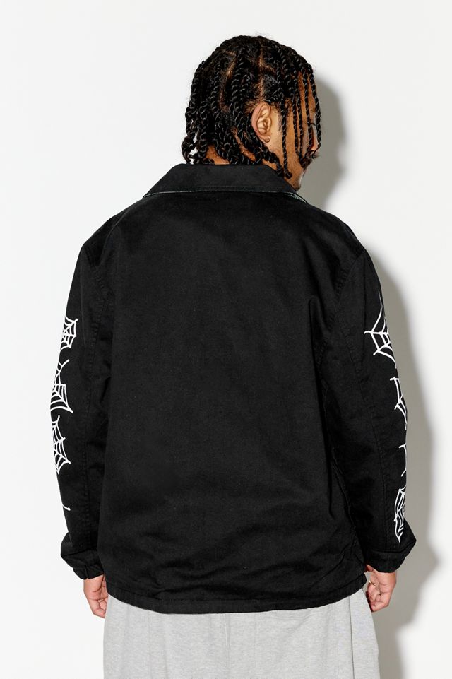 KERRANG! Reversible Cobweb Print Jacket #3