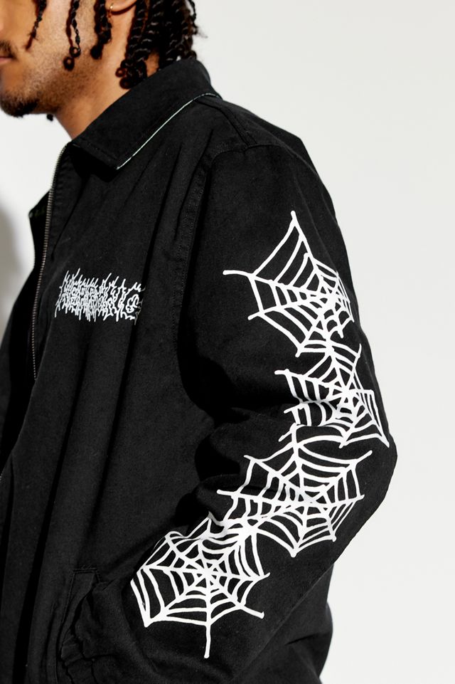 KERRANG! Reversible Cobweb Print Jacket #4