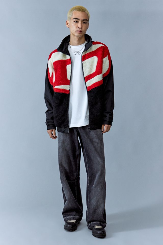 Diesel Black S-Ovady Fleece Jacket #2