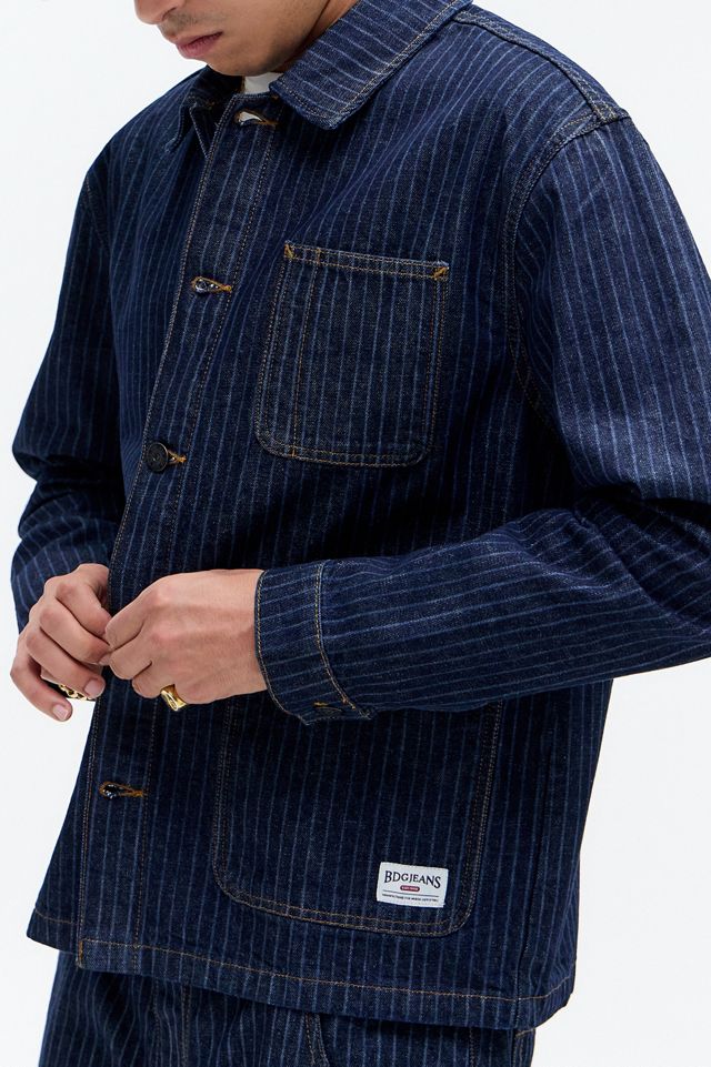 BDG Chore Rinse Stripe Denim Jacket #2