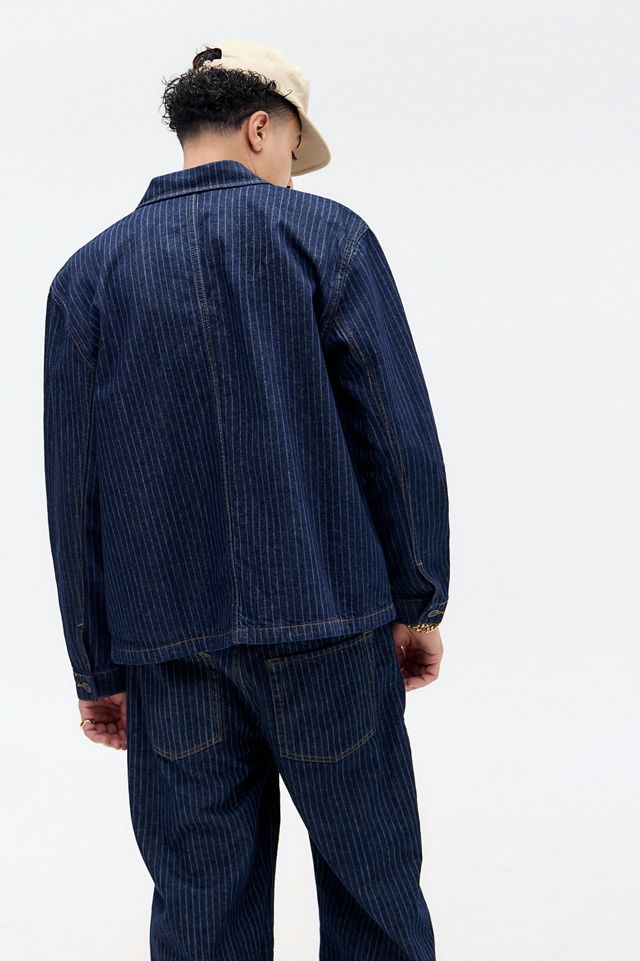 BDG Chore Rinse Stripe Denim Jacket #3