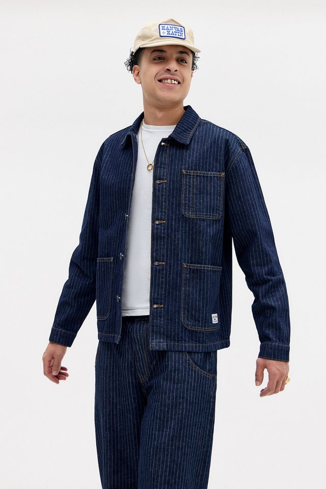 BDG Chore Rinse Stripe Denim Jacket #4
