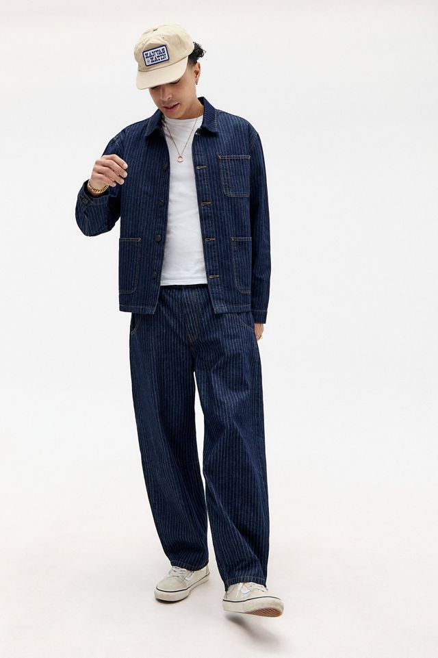 BDG Chore Rinse Stripe Denim Jacket #5