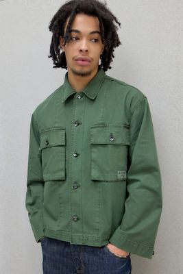 Giacca Camicia Militare Boxy in Ripstop BDG