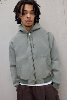 BDG Seafoam Rex Unlined Hooded Skate Jacket