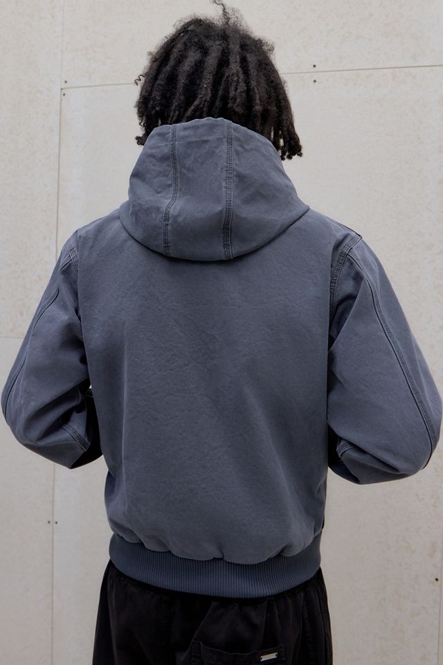 BDG Ausgewaschene Schwarze Rex Ungefütterte Kapuzen-Skate-Jacke #3