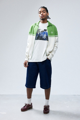 Ensemble Tennis Sergio Tacchini Grace - Top + Skort Tacheté Bleu - Taille M - Neuf Avec Étiquettes