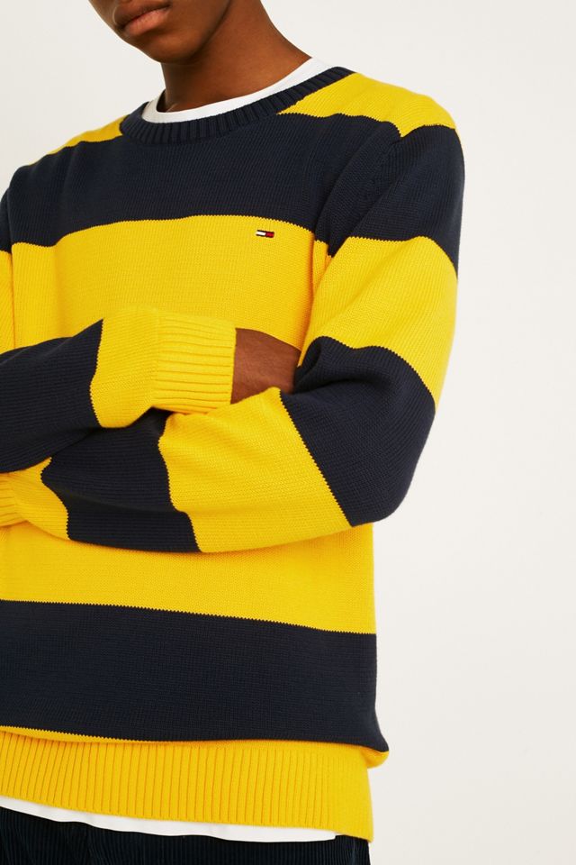 Tommy Jeans Classic Stripe Maglia Gialla #2