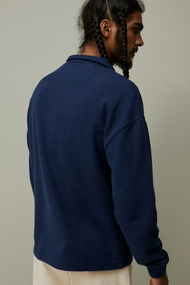 iets frans... Navy Finta Felpa Collo #2