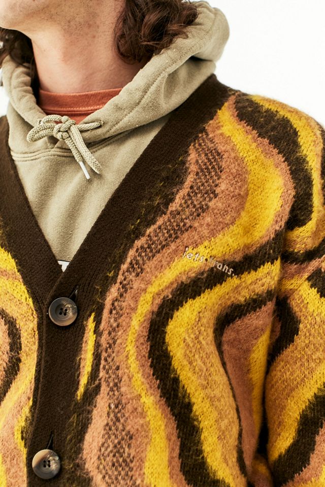 iets frans... - Cardigan à imprimé marbré marron #3