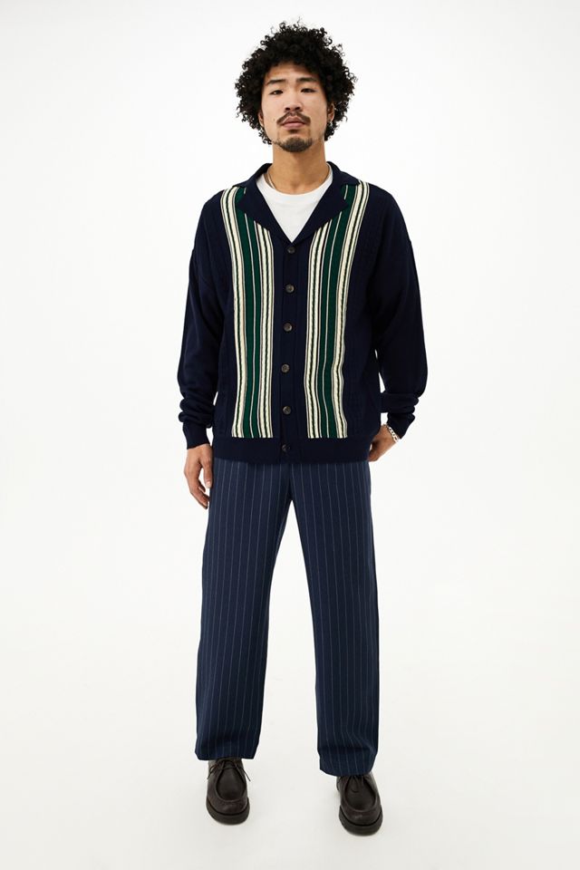 iets frans... - Chemise tricotée bleu marine #2