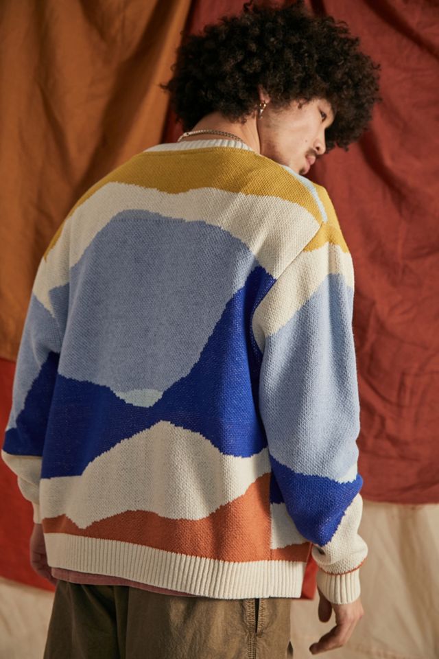 Cardigan UO Abstract Hills Landscape #1